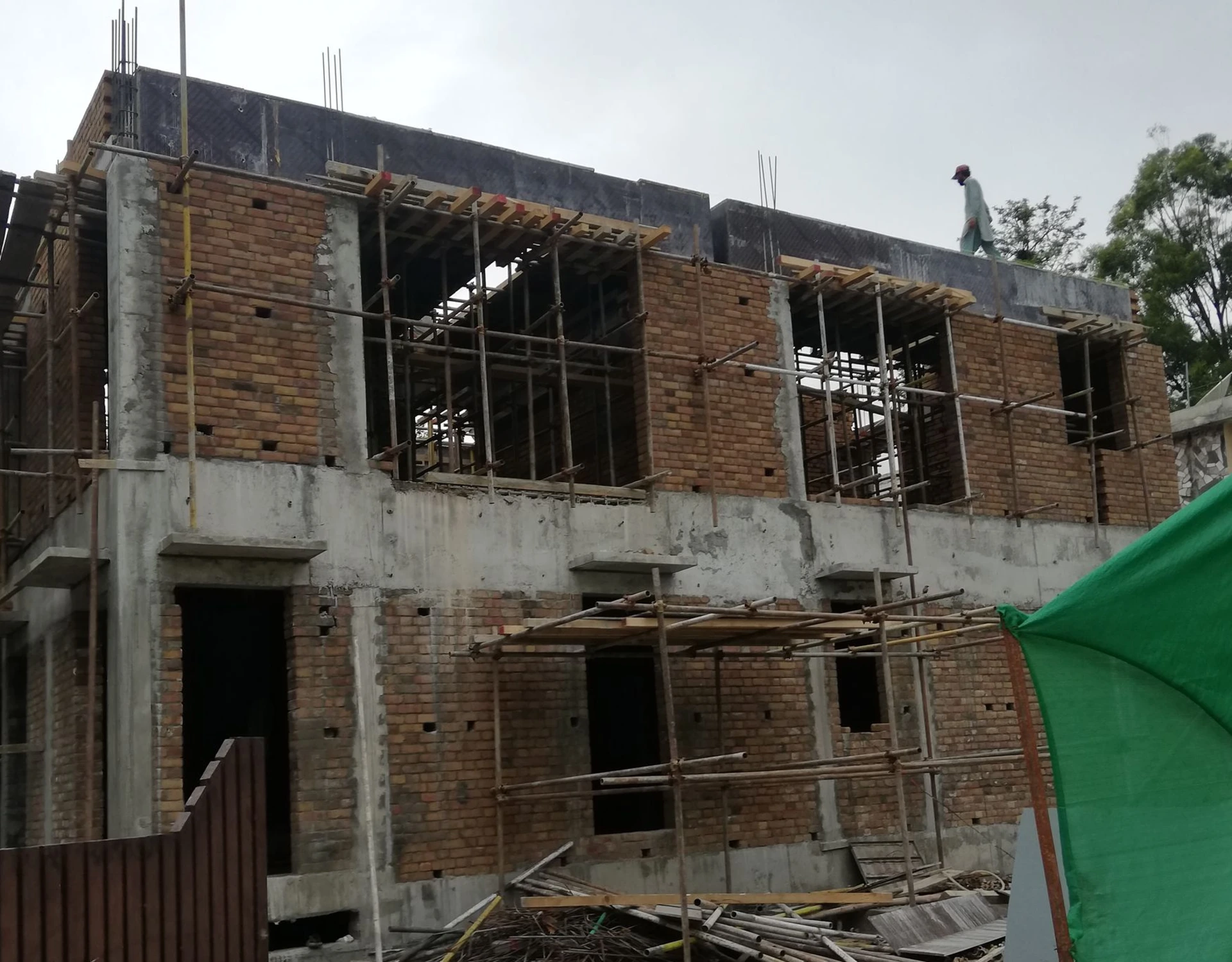 Grey Structure of 1 kanal house in Islamabad