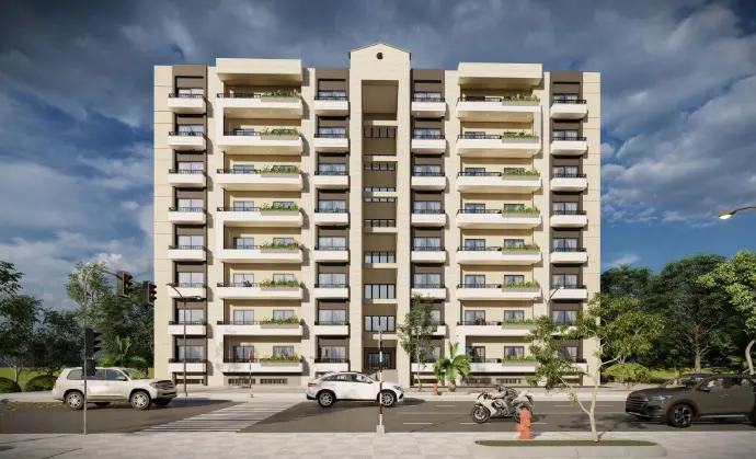 residential commercial apartment building