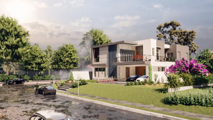 residiential building 1 kanal farm house 3 kanal and 4, 5 kanal