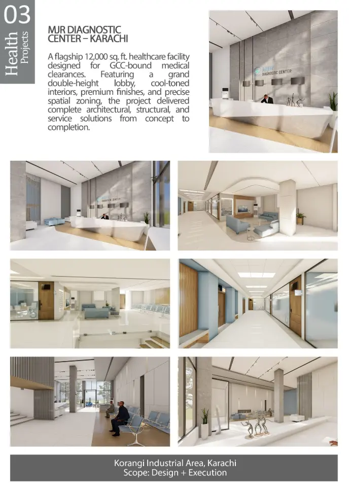 medical center by nouman and farhan best architect islamabad peshawar