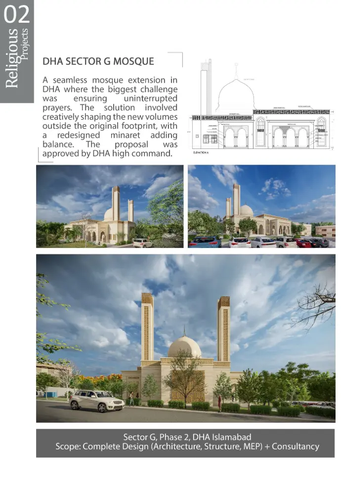 mosque by nouman and farhan best architect islamabad peshawar