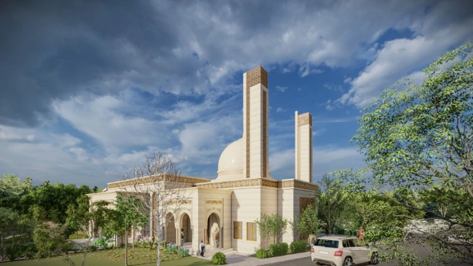Mosque design Sector G, Phase 2, DHA Islamabad